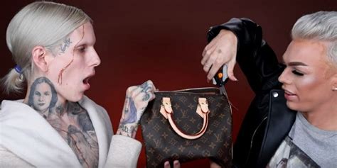 Video: Jeffree Star Destroys Louis Vuitton Bag To Make a 